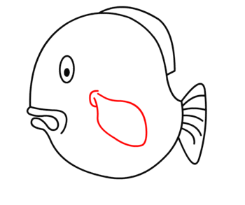 jak narysować grubą rybkę 15