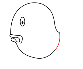 jak narysować grubą rybkę 9