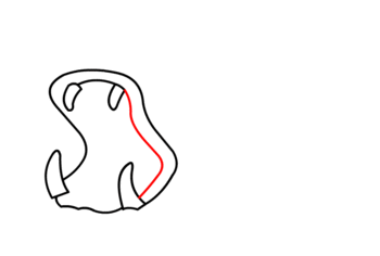 jak narysować hipopotama 8