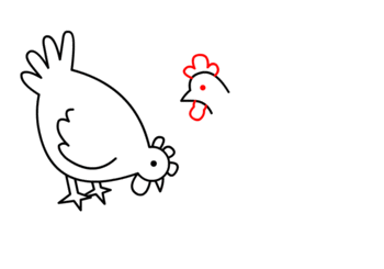 jak narysować kury 12