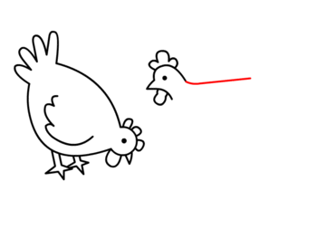 jak narysować kury 13