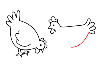 jak narysować kury 15