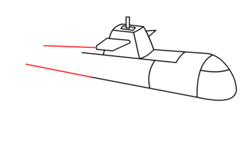 jak narysować łódź podwodną 13