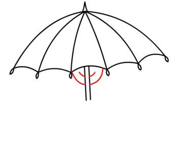 jak narysować parasol 11