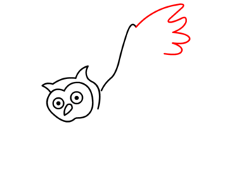 jak narysować sowę 8