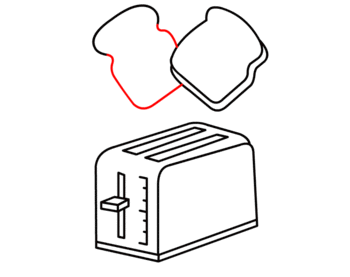 jak narysować toster 15