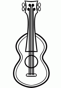 Jak narysować ukulele 6