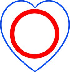 Jak narysować serce z logo Kapitana Ameryki 2
