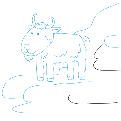 jak narysować kozę 11