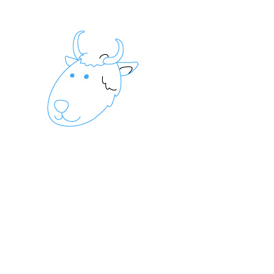 jak narysować kozę 5