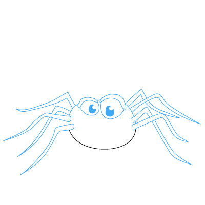 jak narysować pająka 12