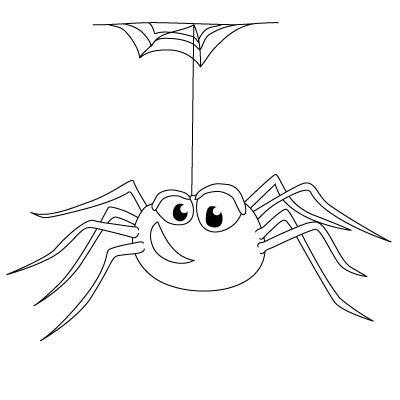 jak narysować pająka 17