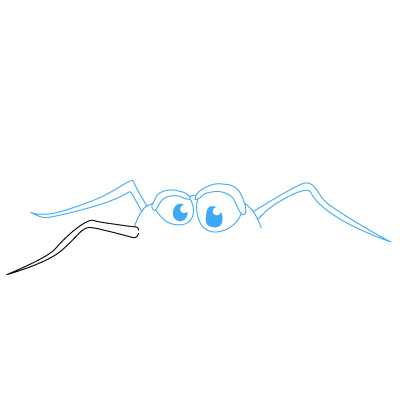 jak narysować pająka 6