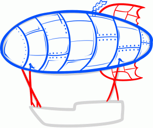 Jak narysować latającą łódź 3