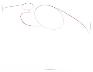 Jak narysować czaplę 2