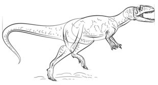 Jak narysować dinozaura 6