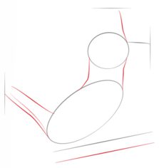 Jak narysować ptaka 2