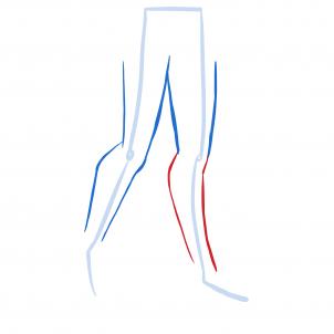 Jak narysować damskie nogi 5