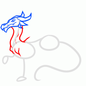 Jak narysować smoka 4