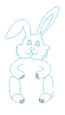 Jak narysować króliczka wielkanocnego 10