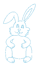 Jak narysować króliczka wielkanocnego 12