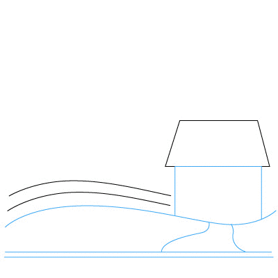 jak narysować domek 3